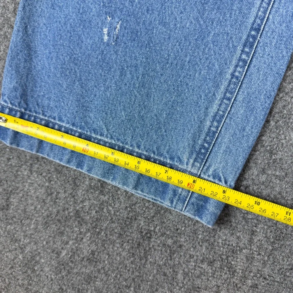 Nike SB Loose Fit Skate Pants Medium Wash Blue Denim Carpenter Jeans Mens XS